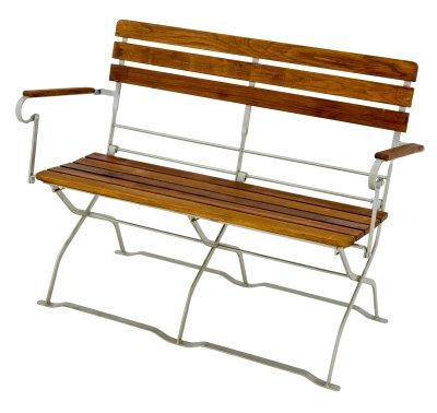 Banc de jardin avec accoudoirs