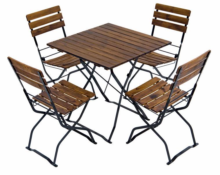 Mobilier de jardin à bière table de jardin 04bgs et chaise de jardin 01bgs