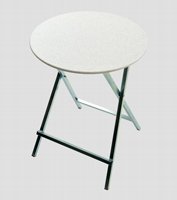 table de bar Bois massif en forme ronde