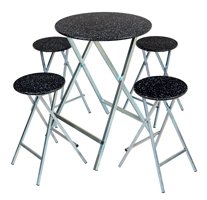 table de bar polyéthylène avec tabouret