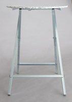 Table table, vue de face, plastique