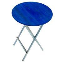 Tables hautes bleu outremer