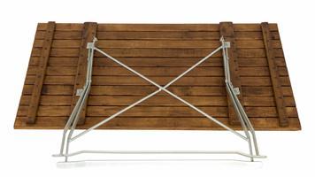 Mobilier pliant de jardin de bière quatre contre-lattes